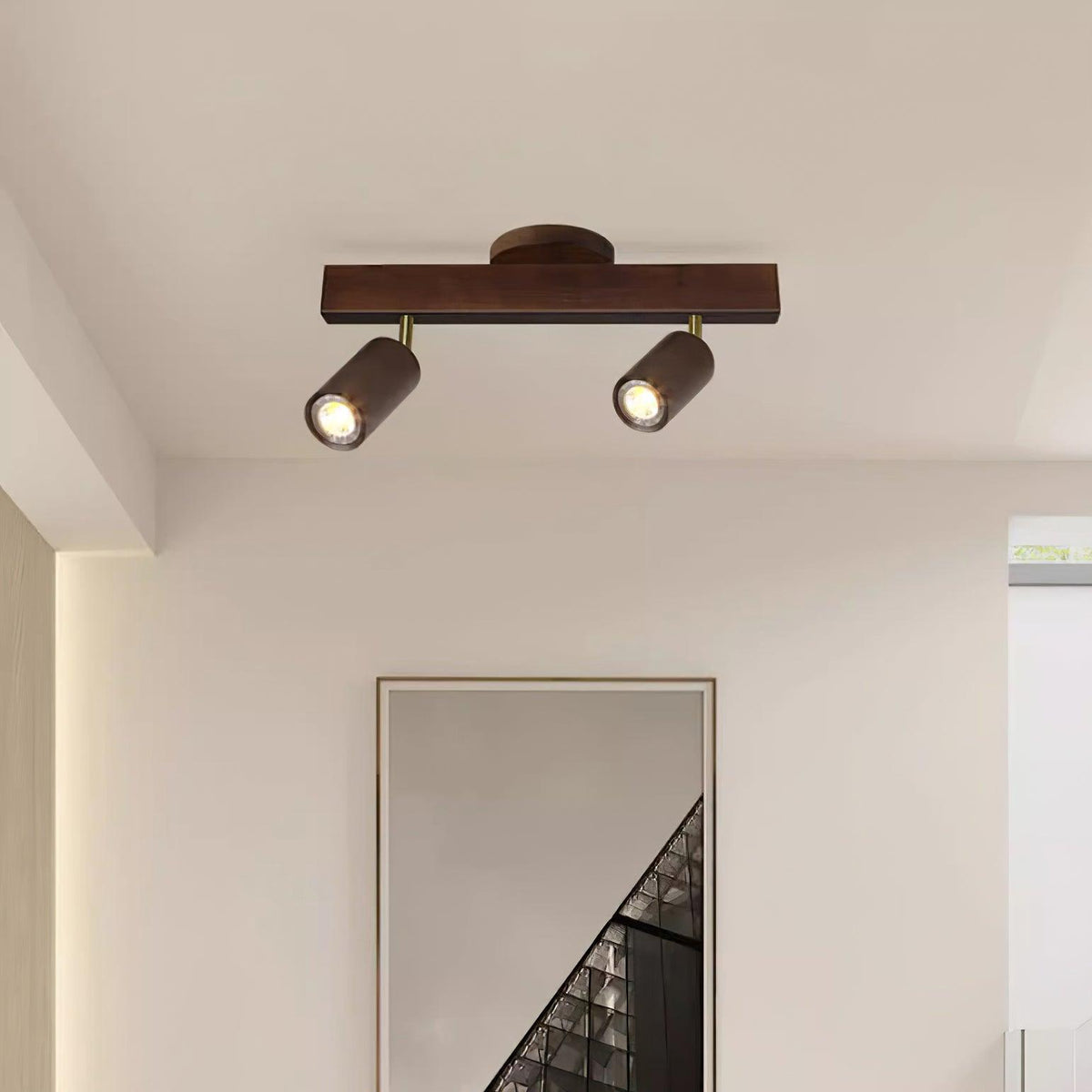 Veril Track Lighting Spotlight lemn