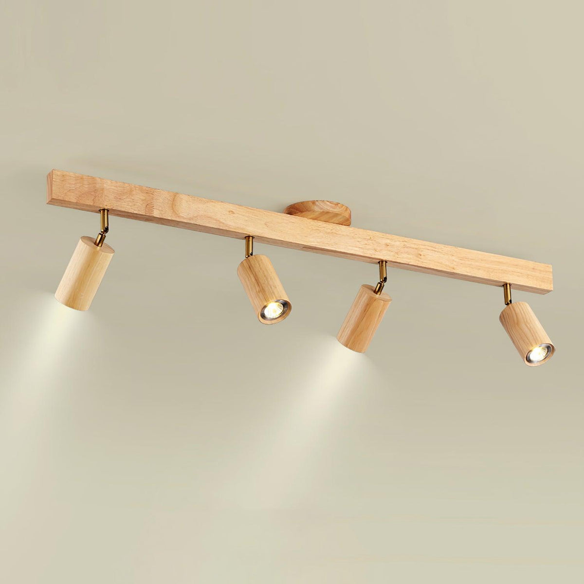 Veril Track Lighting Spotlight lemn
