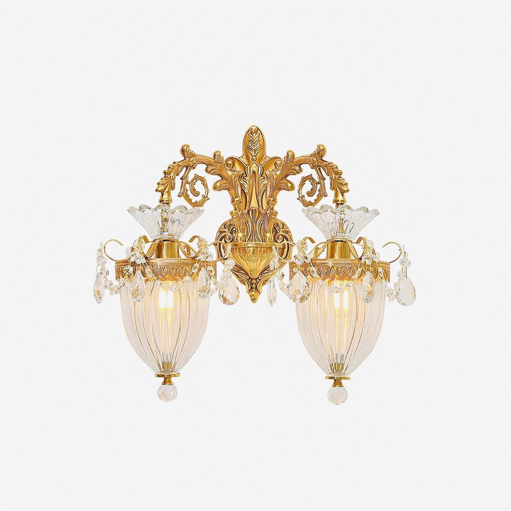 Vireon aplică de Perete aurie Dublă modernă