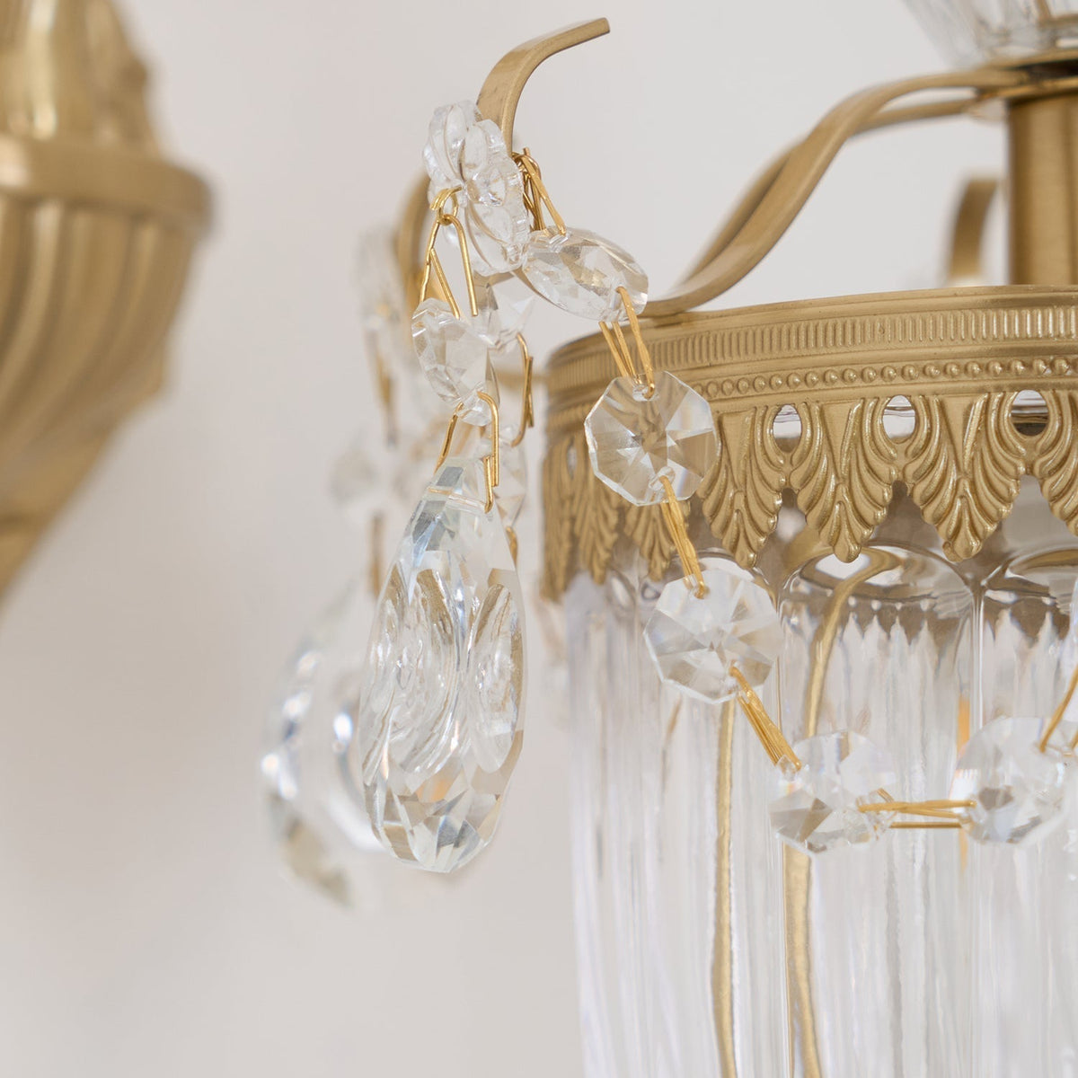 Vireon aplică de Perete aurie Dublă modernă