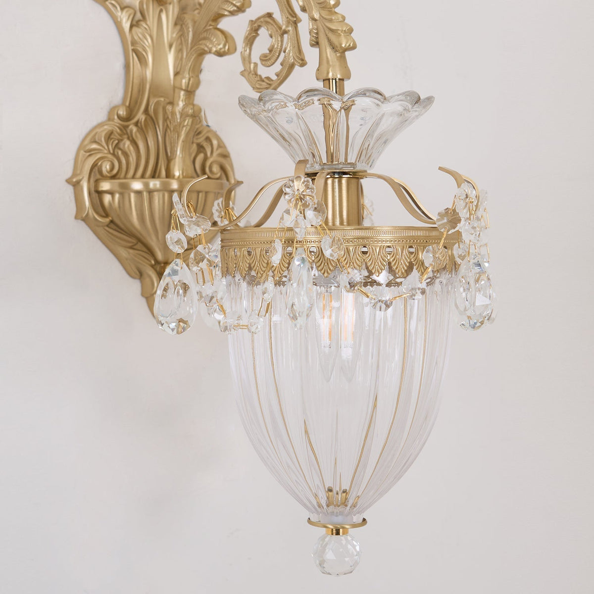 Vireon aplică de Perete aurie Dublă modernă