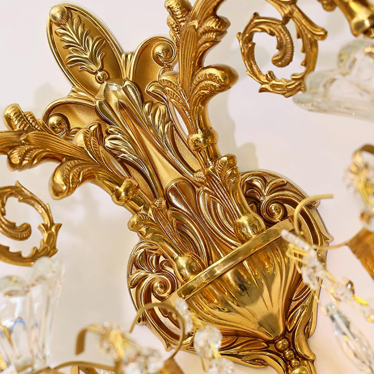 Vireon aplică de Perete aurie Dublă modernă