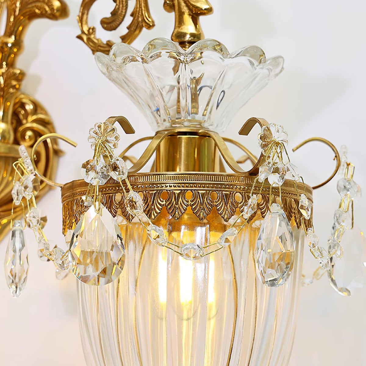 Vireon aplică de Perete aurie Dublă modernă