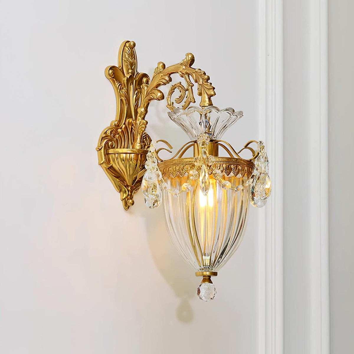 Vireon aplică de Perete aurie Dublă modernă
