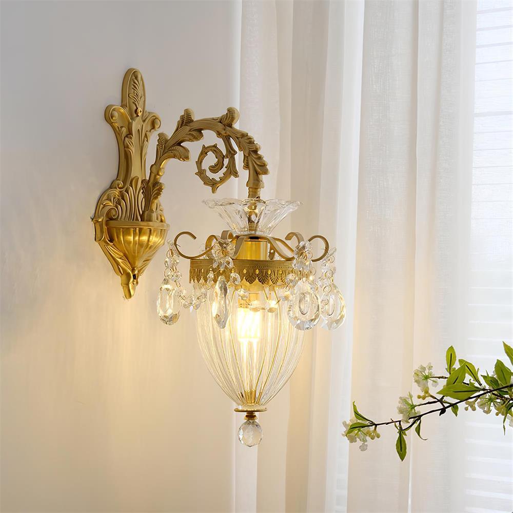Vireon aplică de Perete aurie Dublă modernă