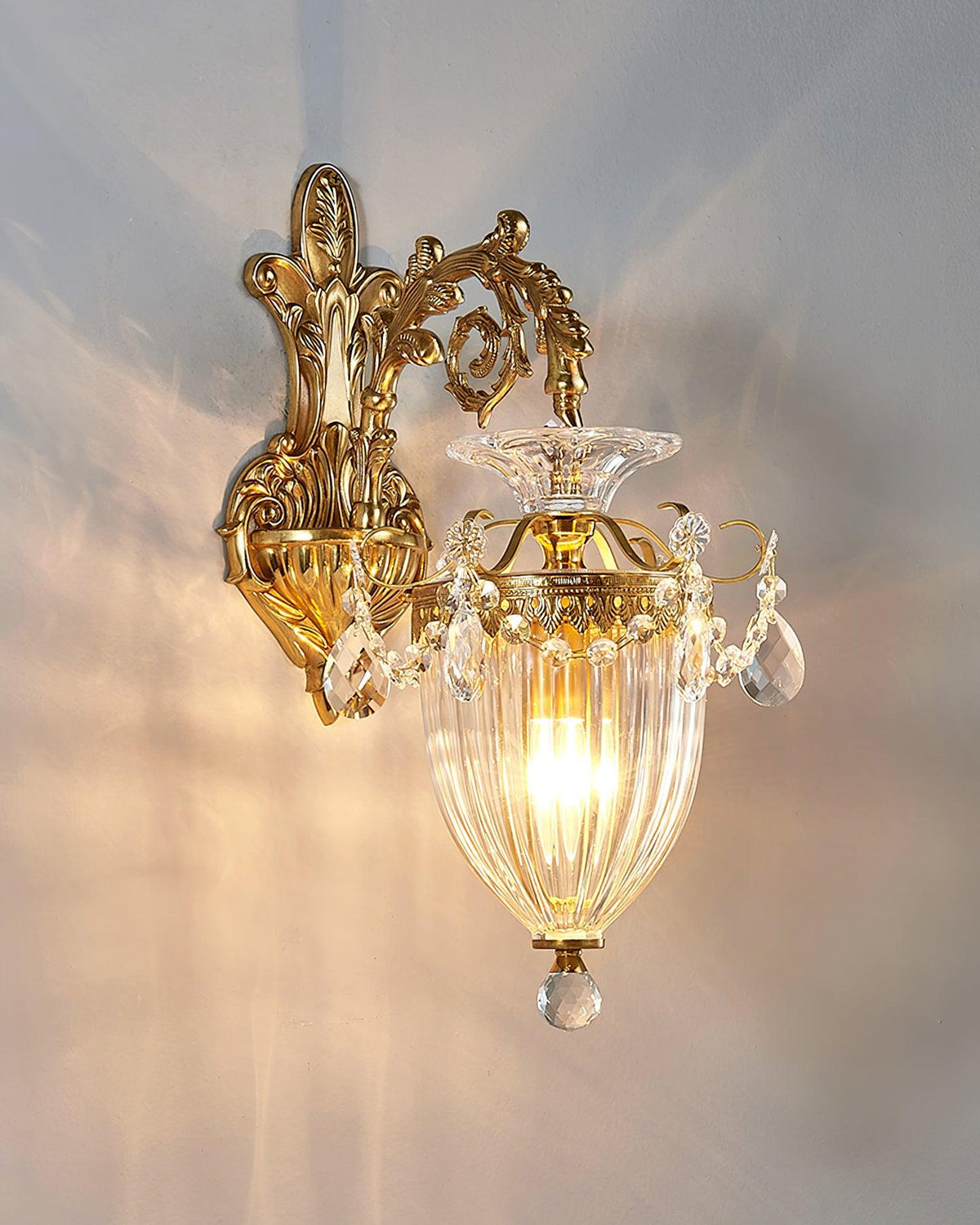 Vireon aplică de Perete aurie Dublă modernă