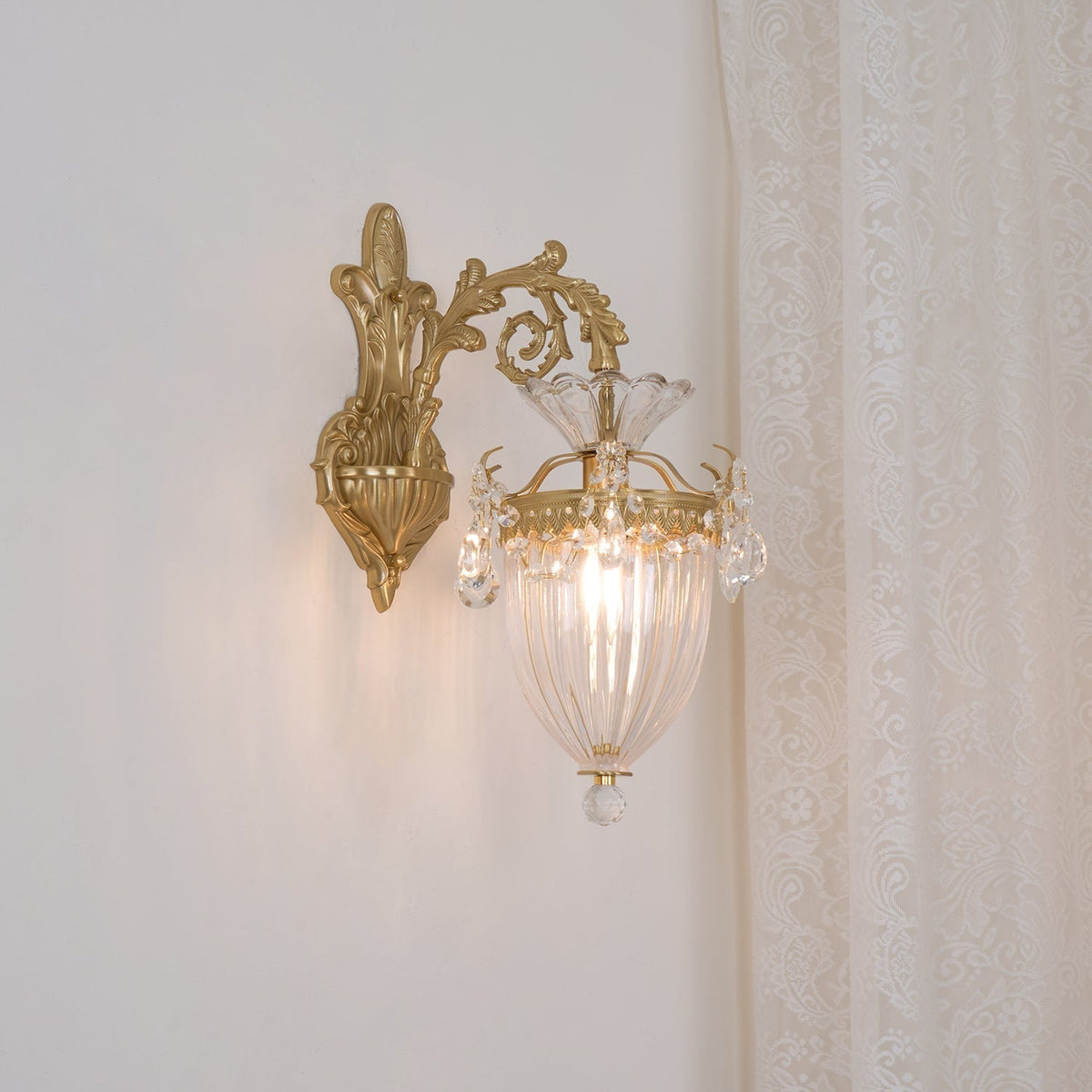 Vireon aplică de Perete aurie Dublă modernă