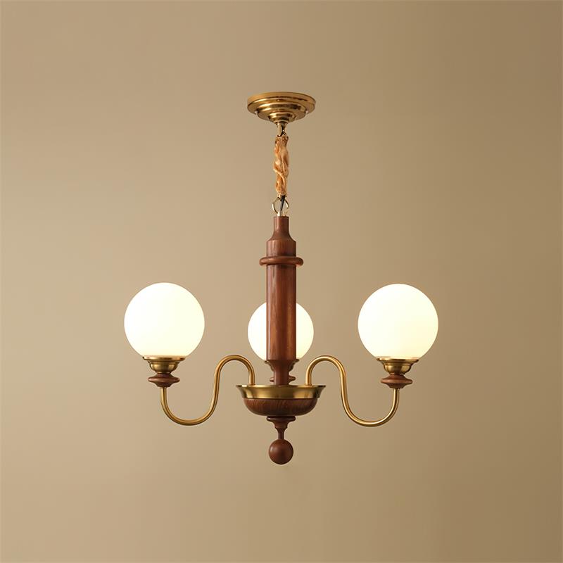 Lumivian candelabru, cu glob, cu 8 surse de lumină