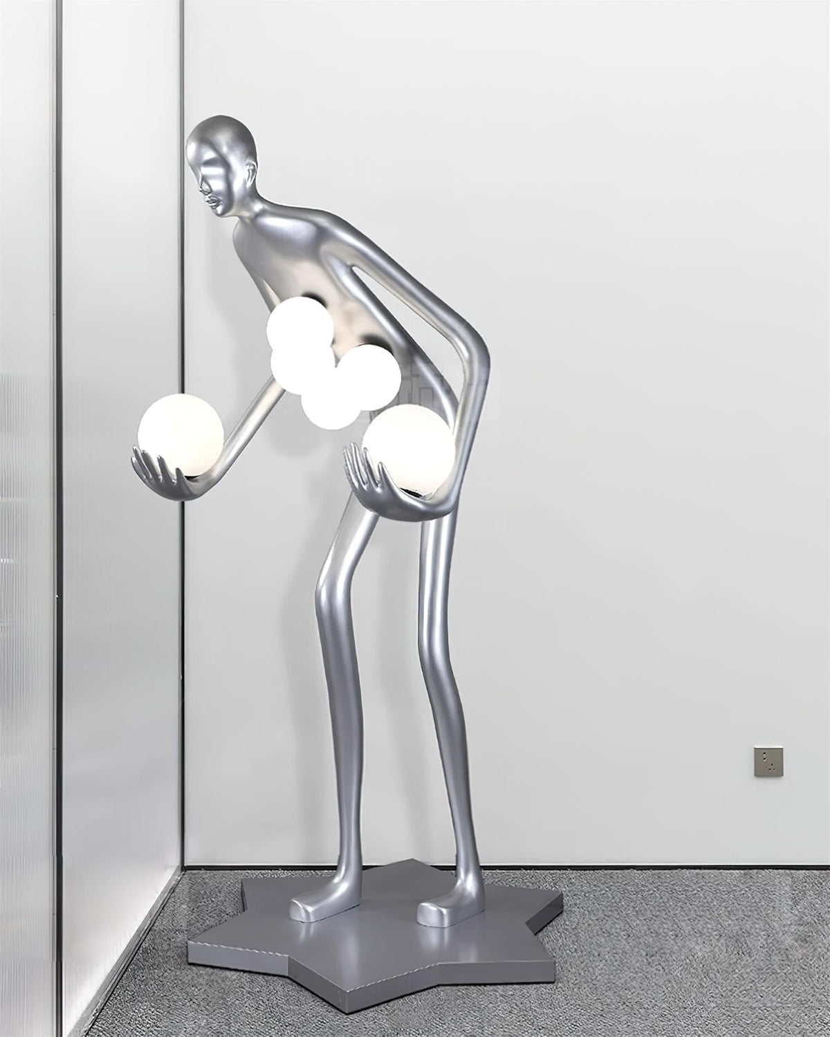 Foam lampadar