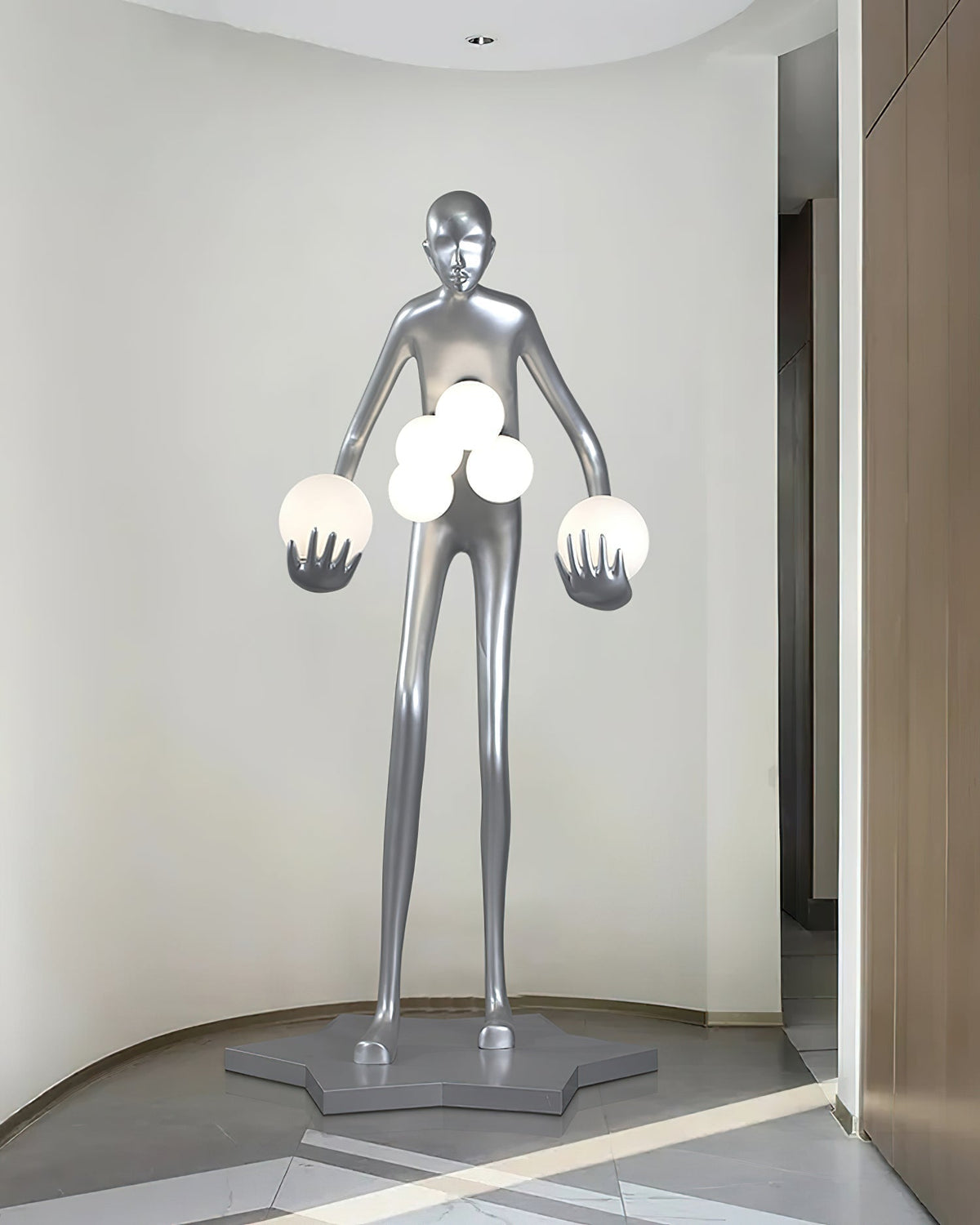 Foam lampadar
