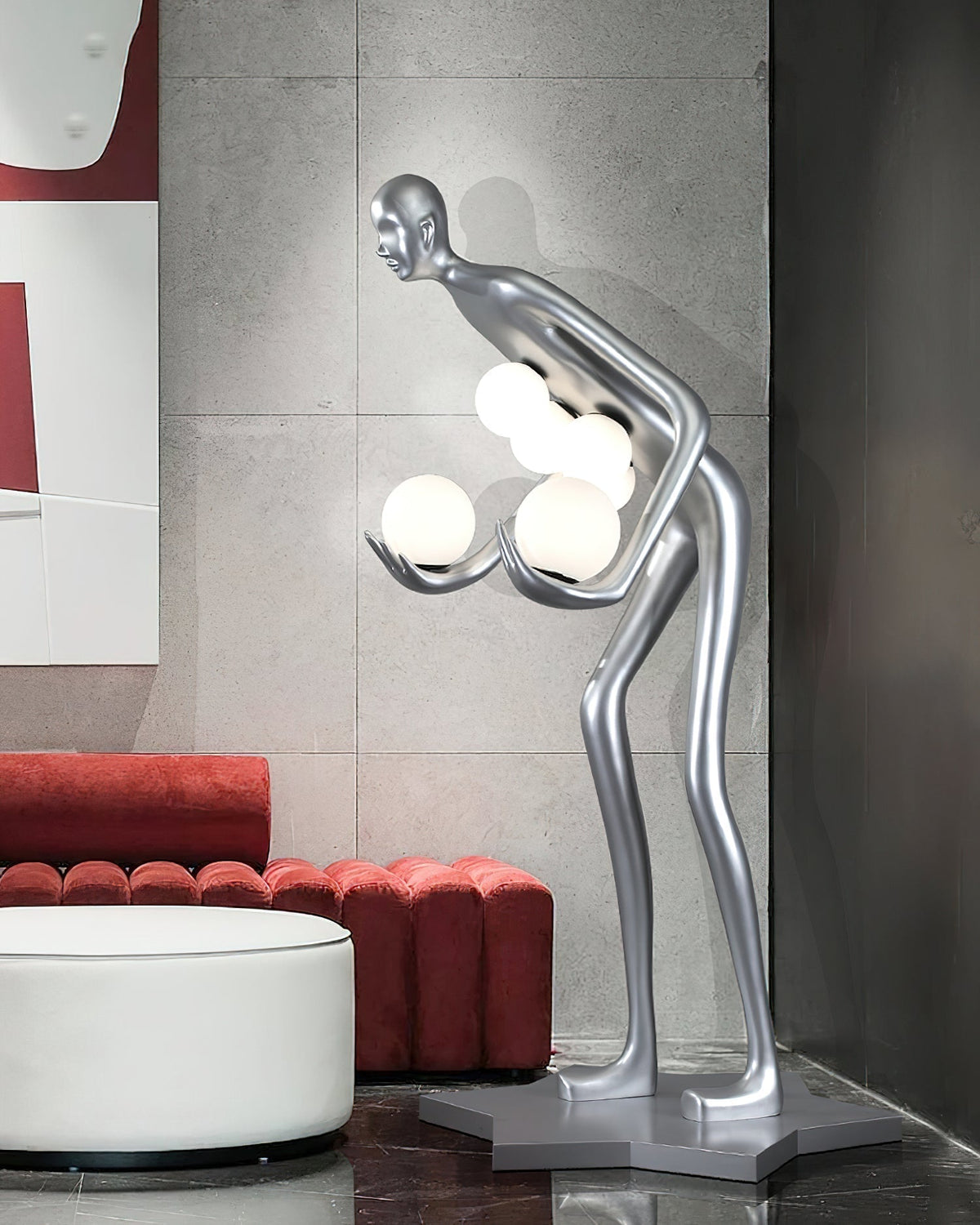 Foam lampadar
