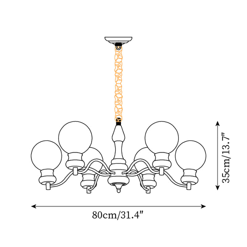 Viraiviel candelabru