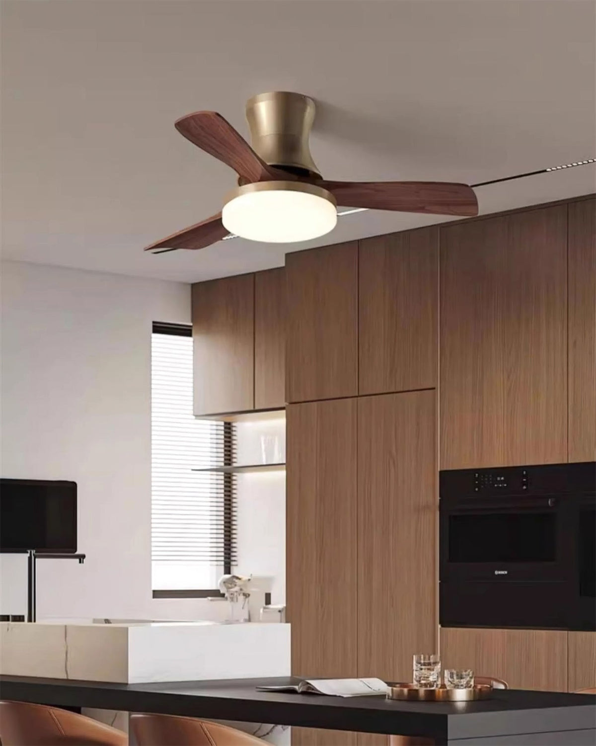 Hawthorne ventilator de tavan cu lumină