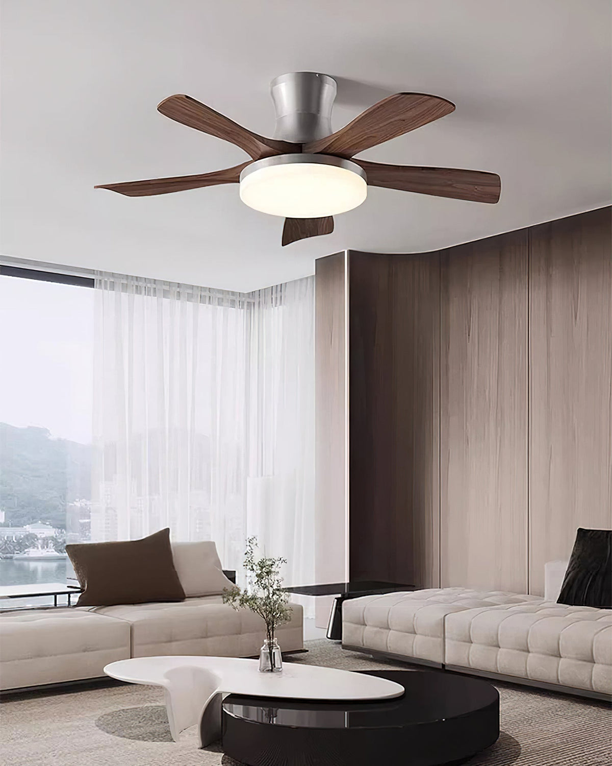 Hawthorne ventilator de tavan cu lumină