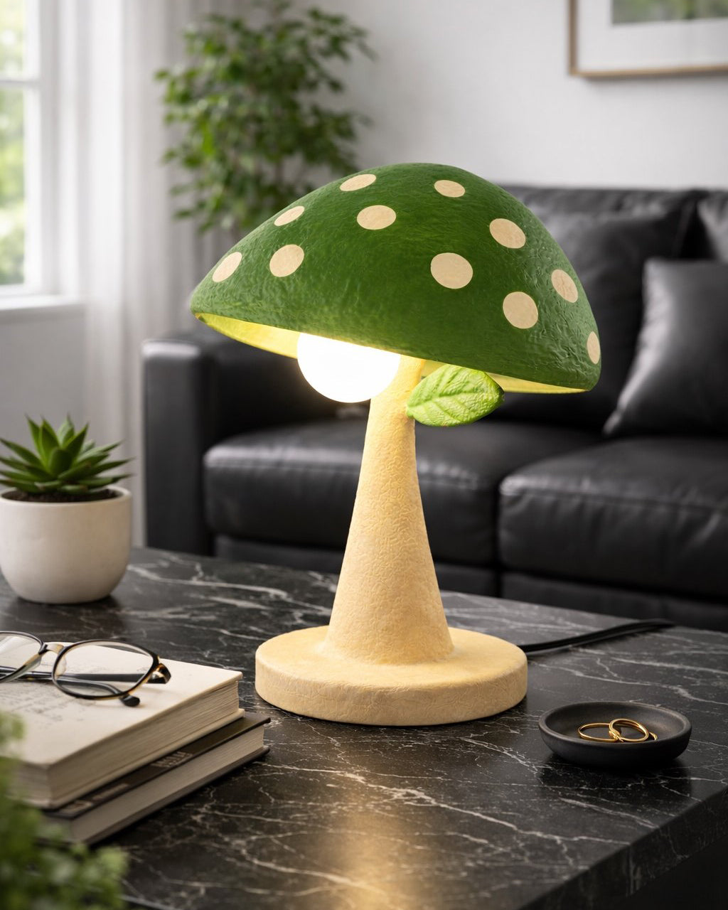 Mycelium lampă de masă