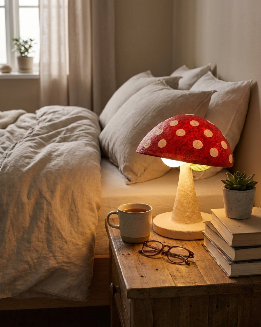 Mycelium lampă de masă