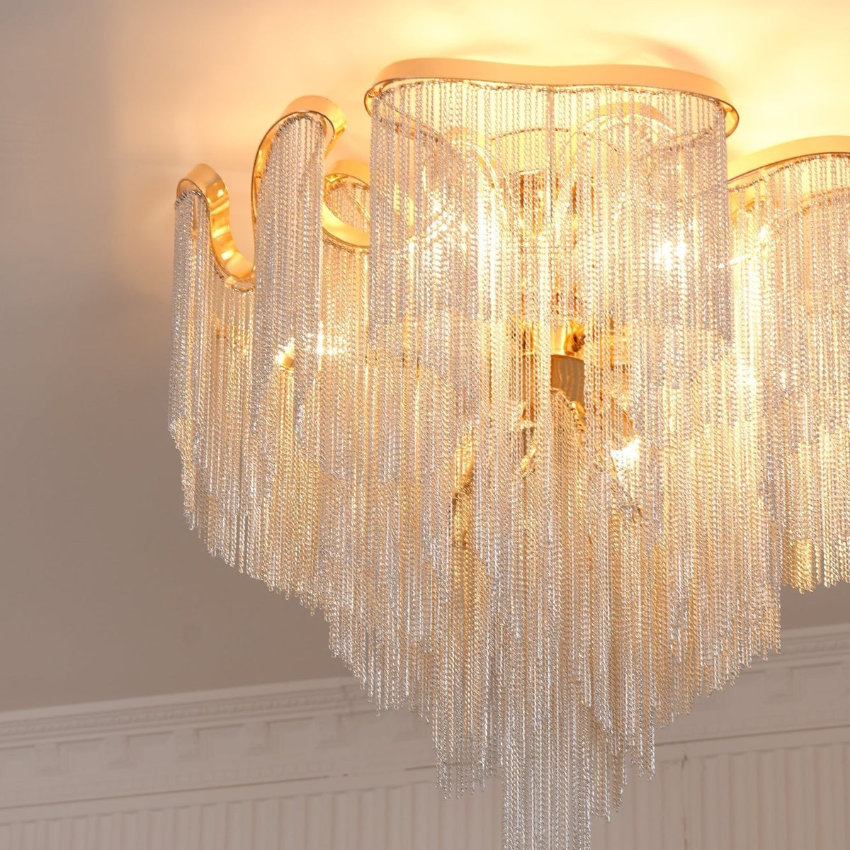 Mevrin lampă de tavan modern Tassel Art