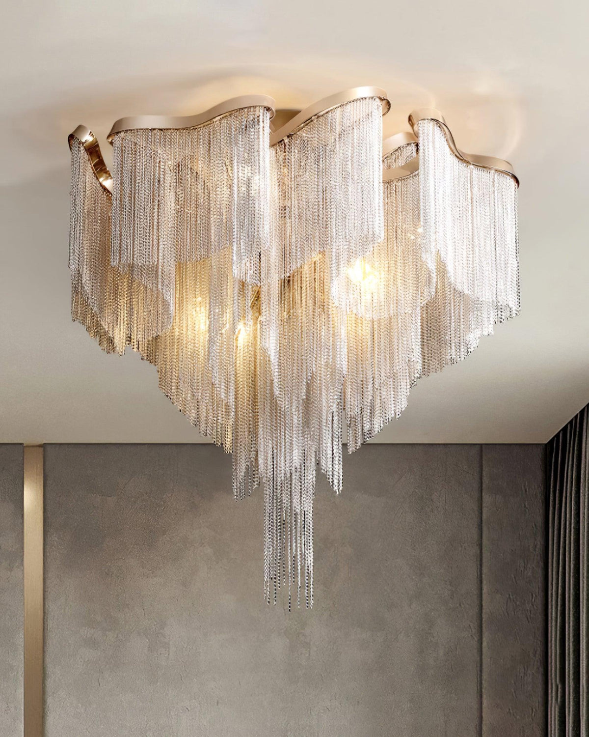 Mevrin lampă de tavan modern Tassel Art