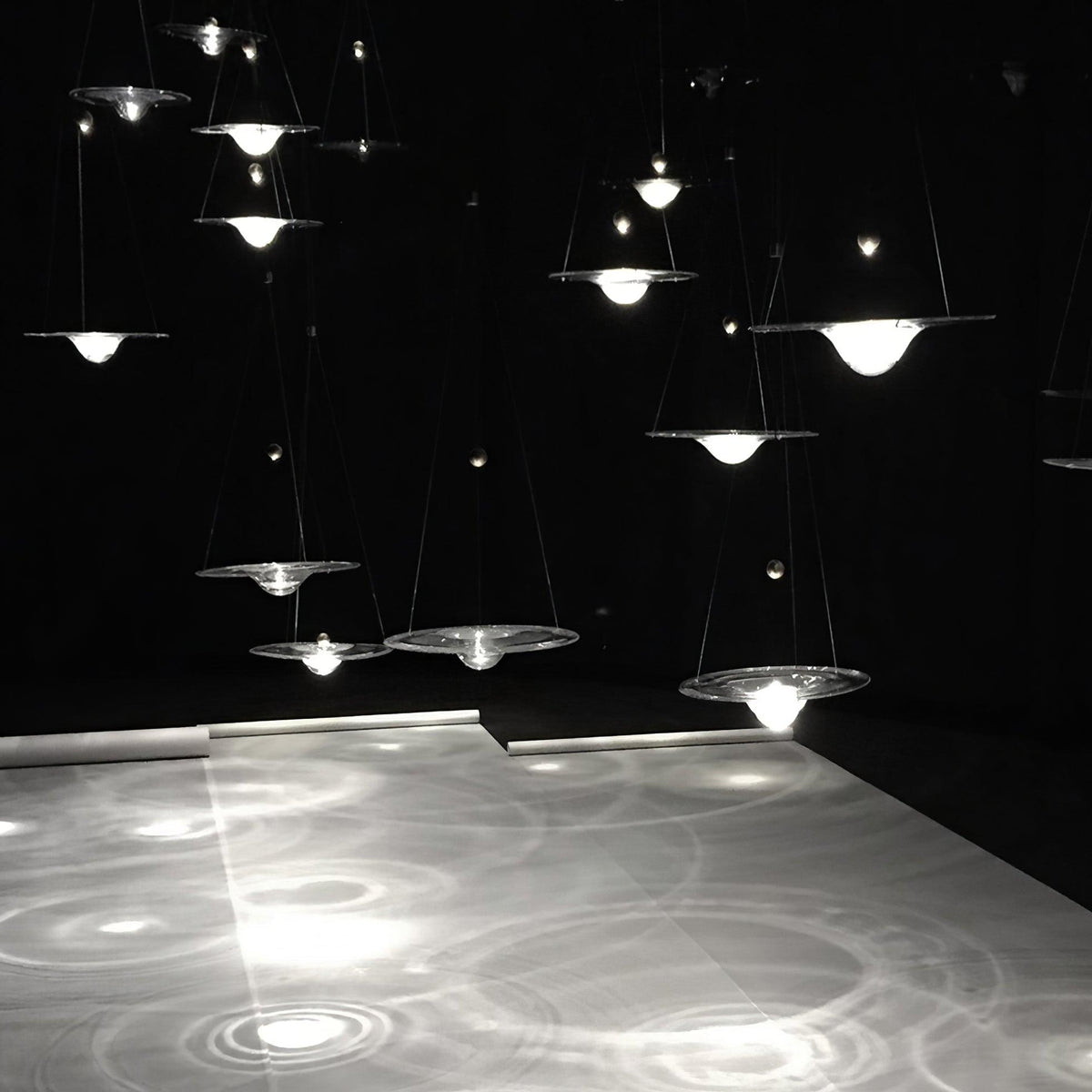 Aurivine lampă suspendată minimalistă din alamă
