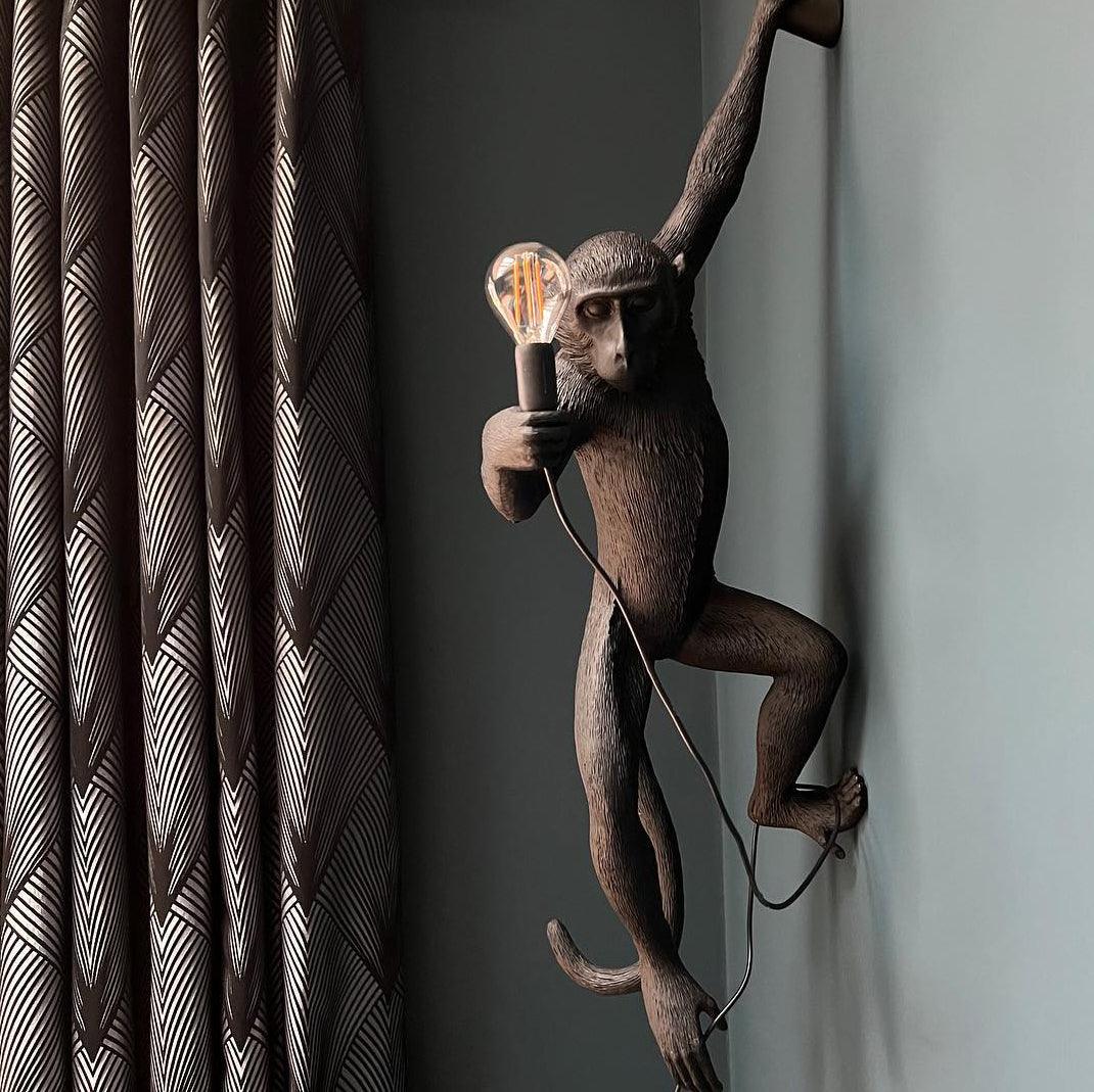 Bnx Art unic Monkey Rășină aplică de Perete