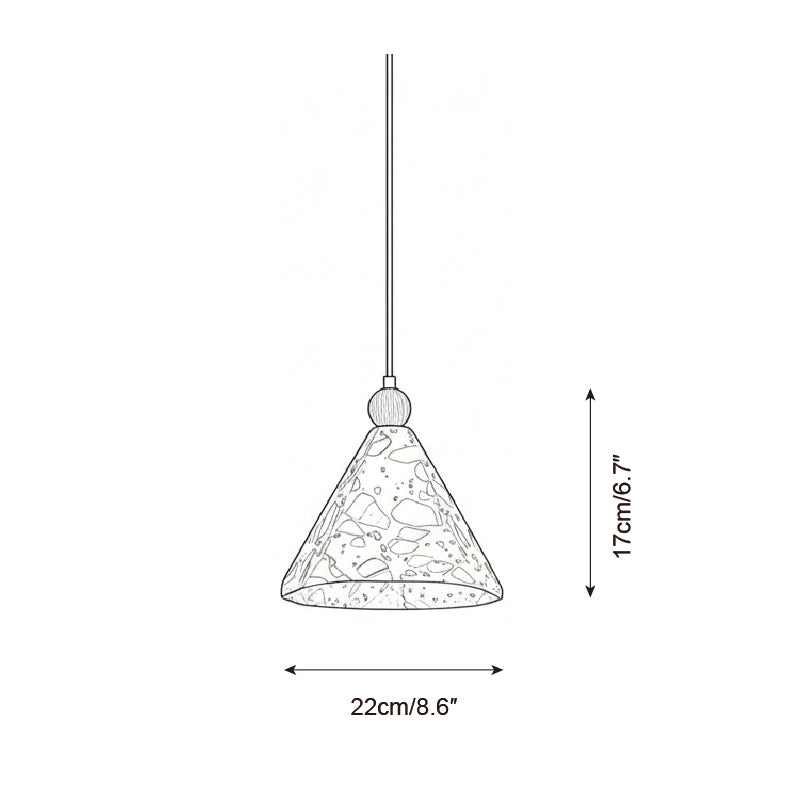 Calisenne Pyramid lampă suspendată