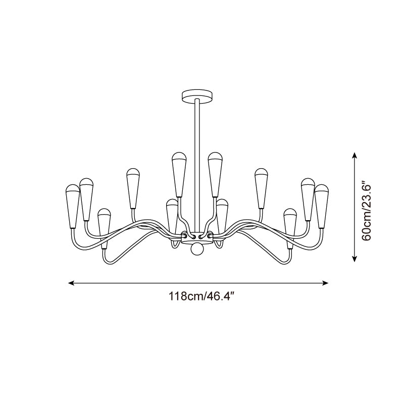 Selanian candelabru