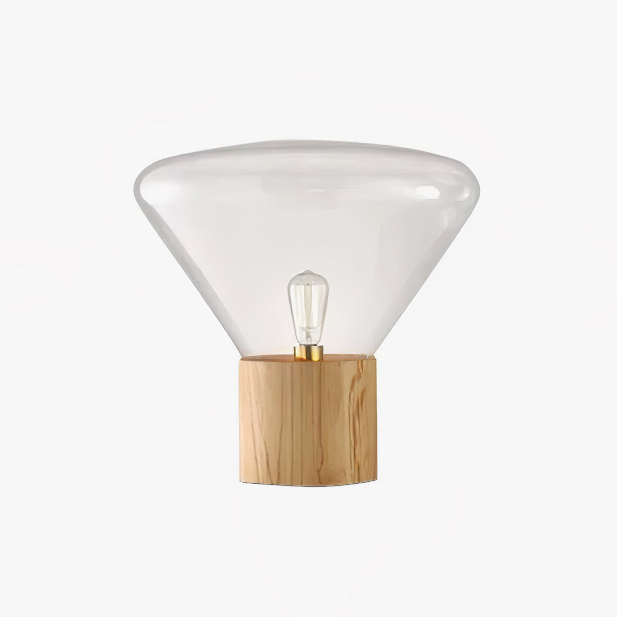 Sylirella lampă de masă minimalistă din lemn
