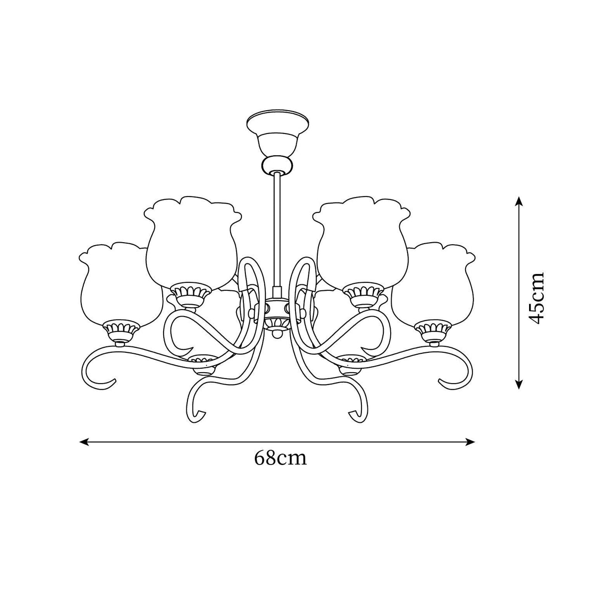 Viraeiel candelabru