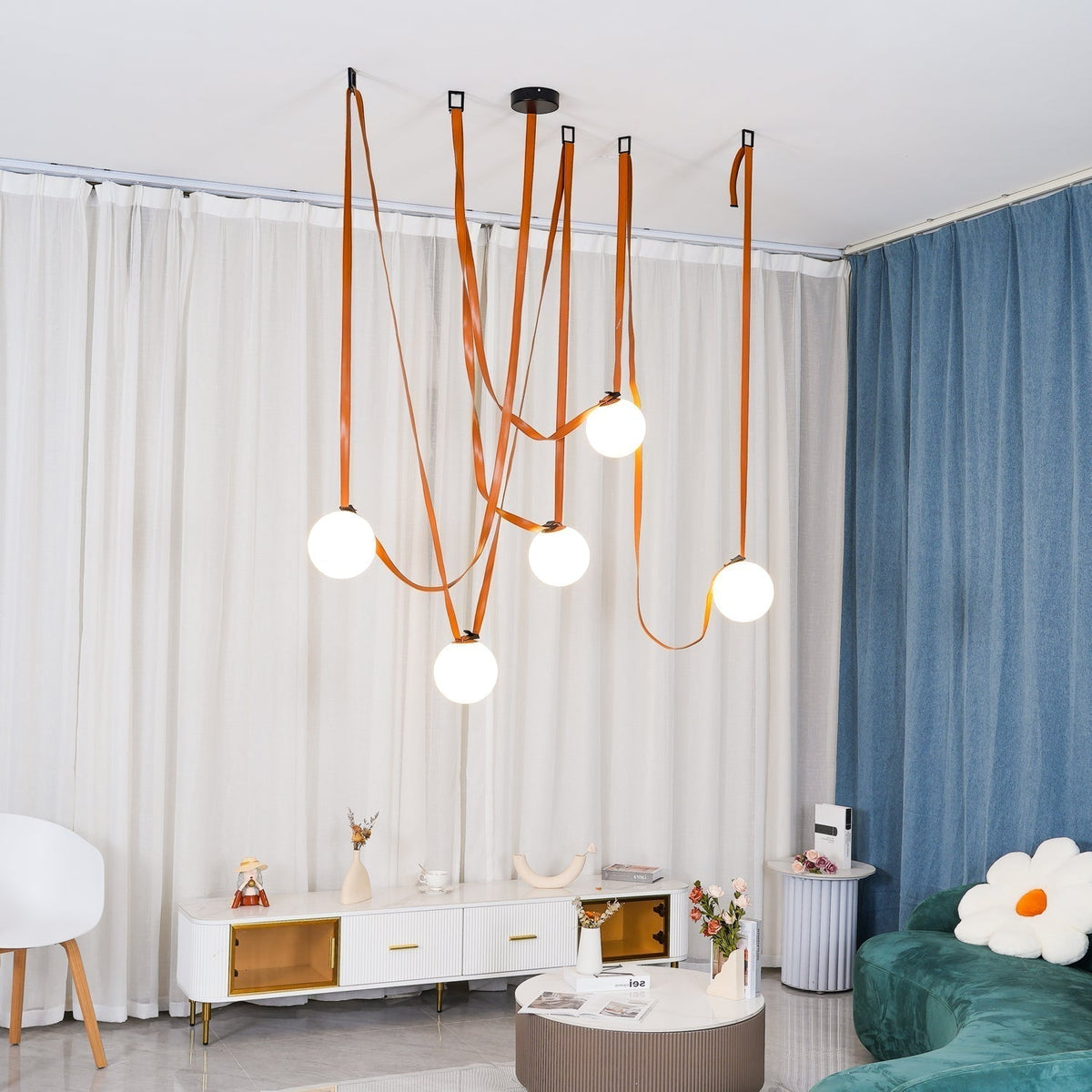 Zephira Multiple Belt lampă suspendată