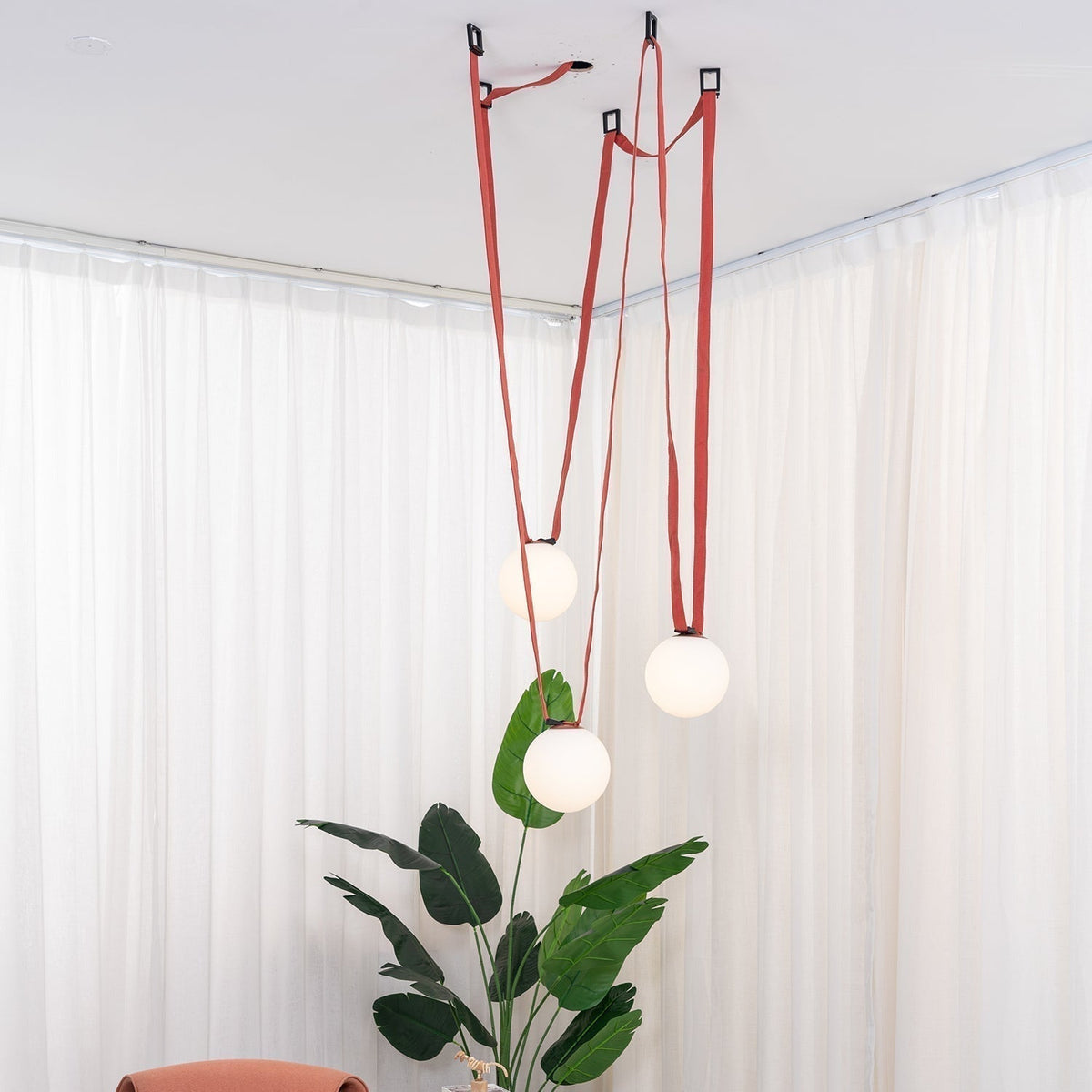 Zephira Multiple Belt lampă suspendată