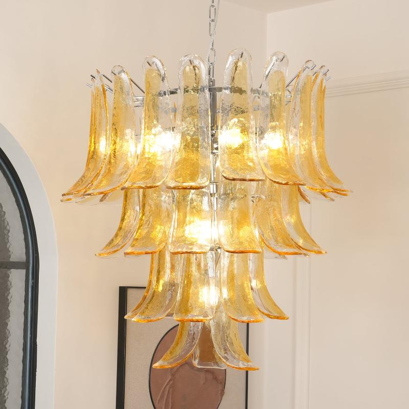 Kelly candelabru din sticlă Murano