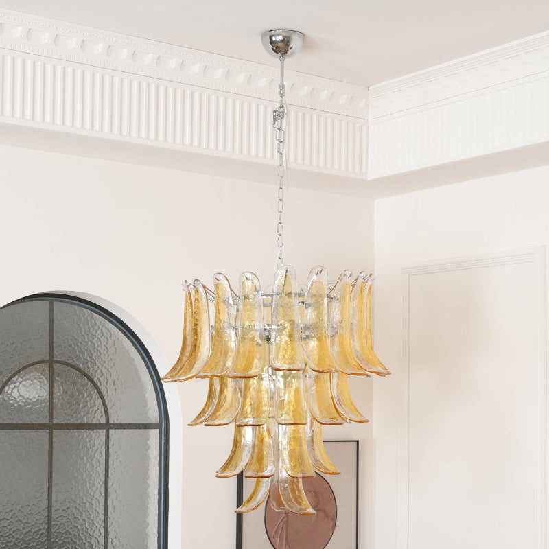 Kelly candelabru din sticlă Murano