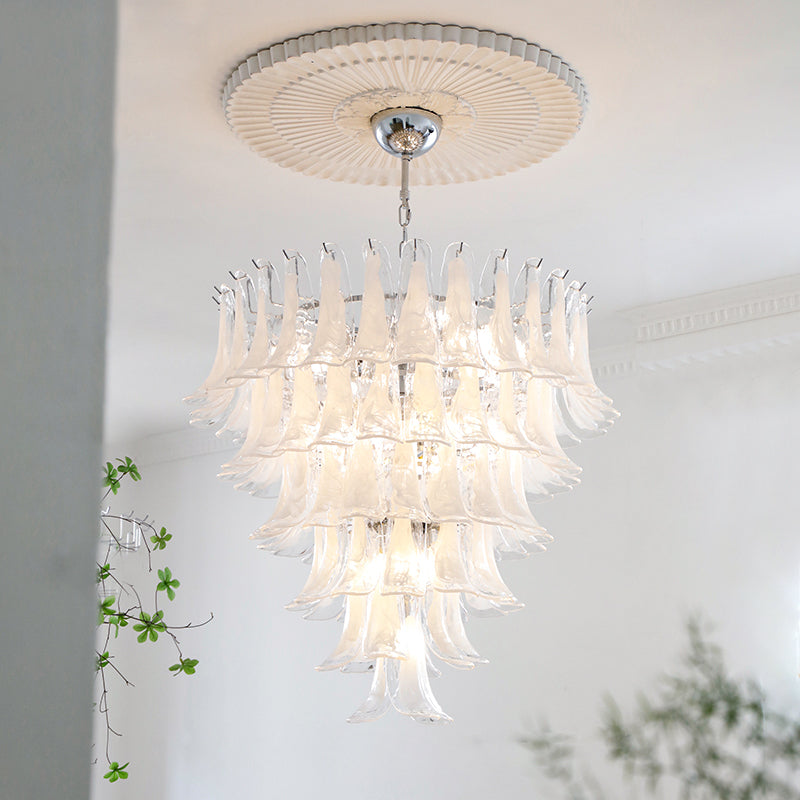 Kelly candelabru din sticlă Murano