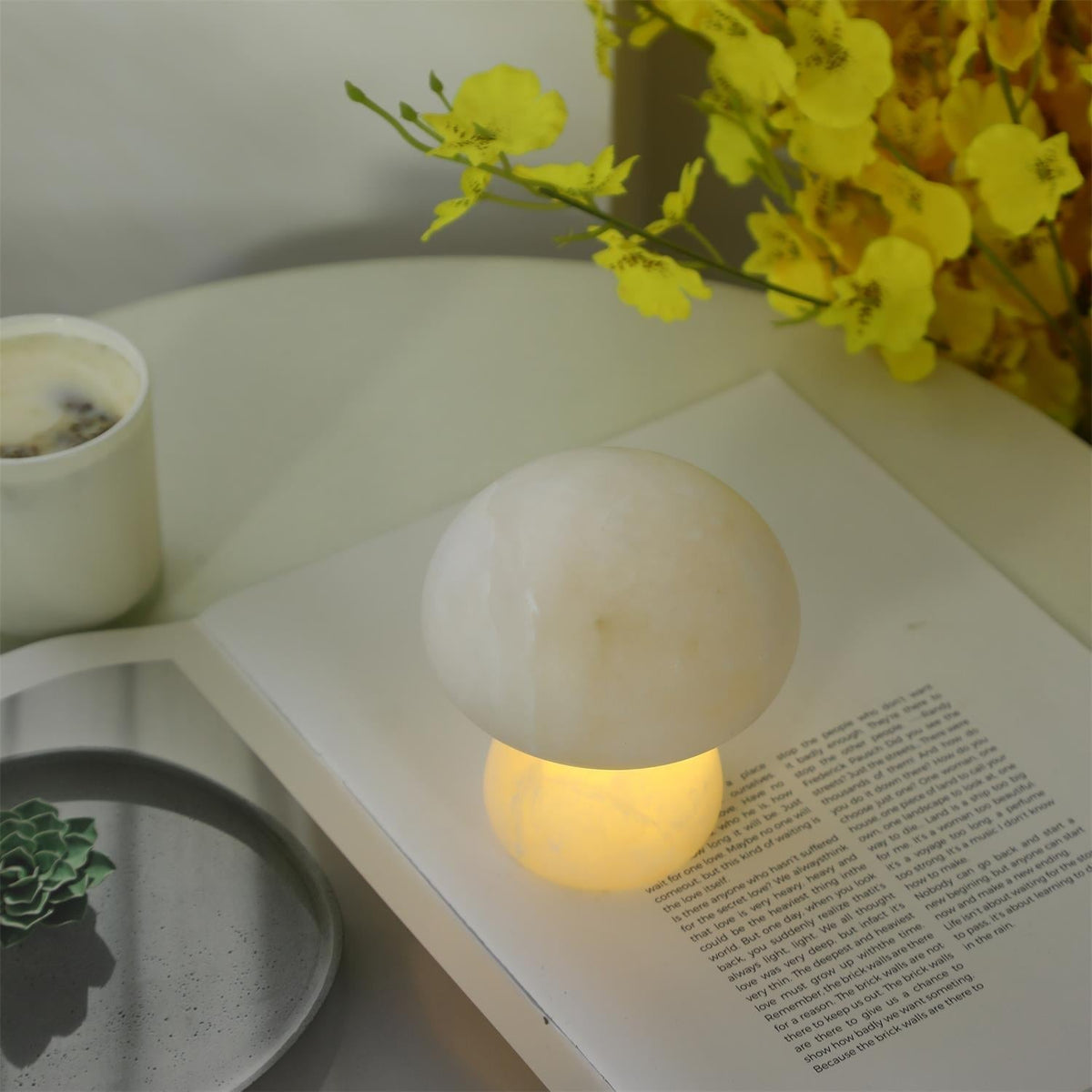 Fungi lampă de masă (baterie încorporată)