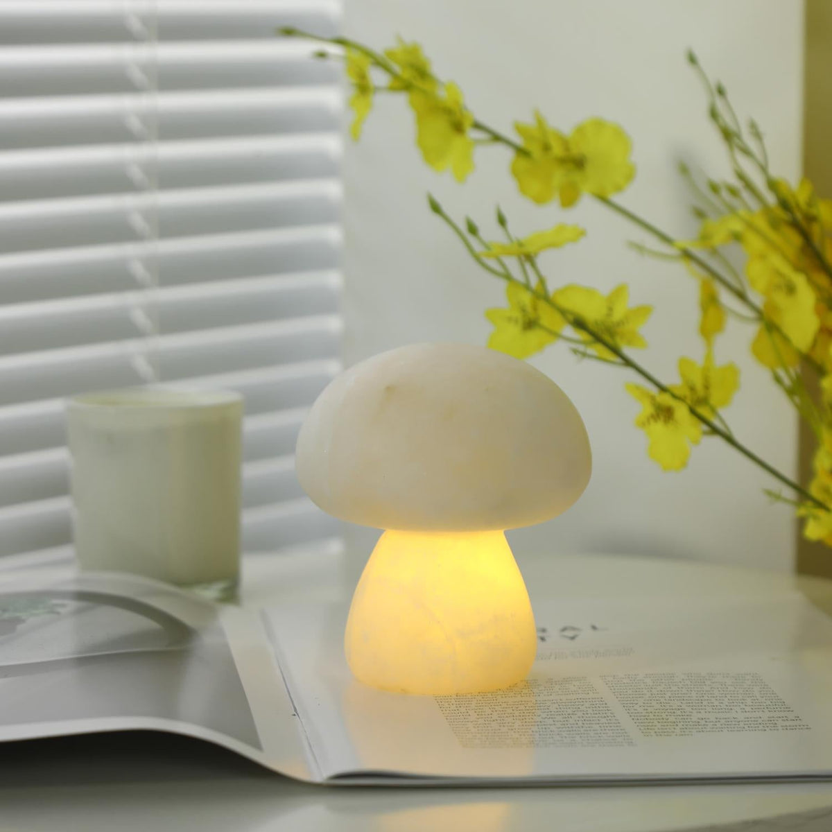 Fungi lampă de masă (baterie încorporată)