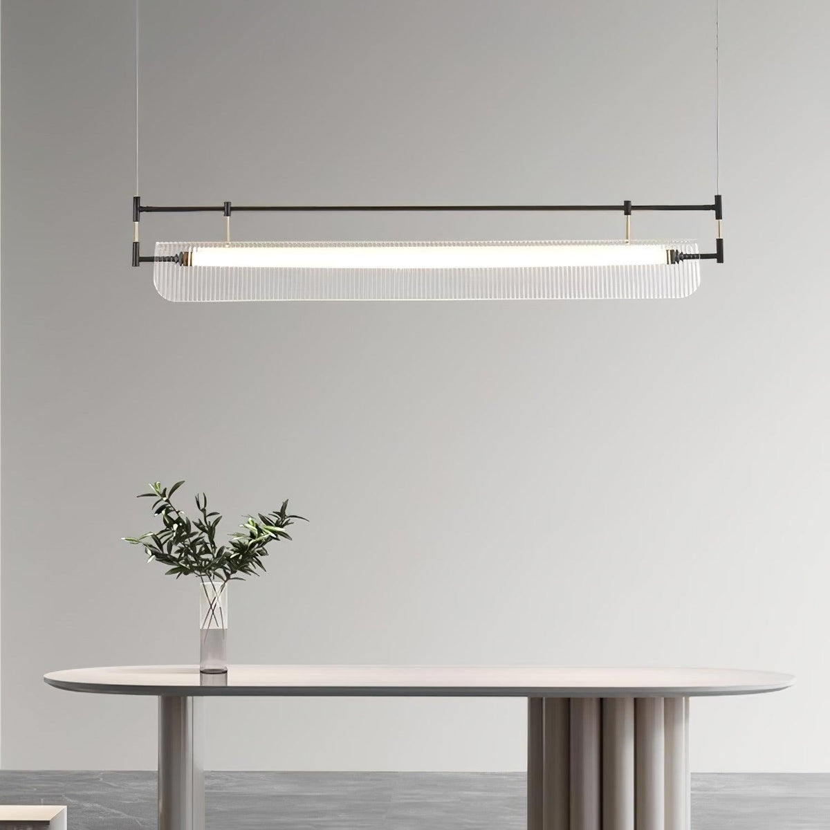 Meldo candelabru Linear Strip Acrilic Lung