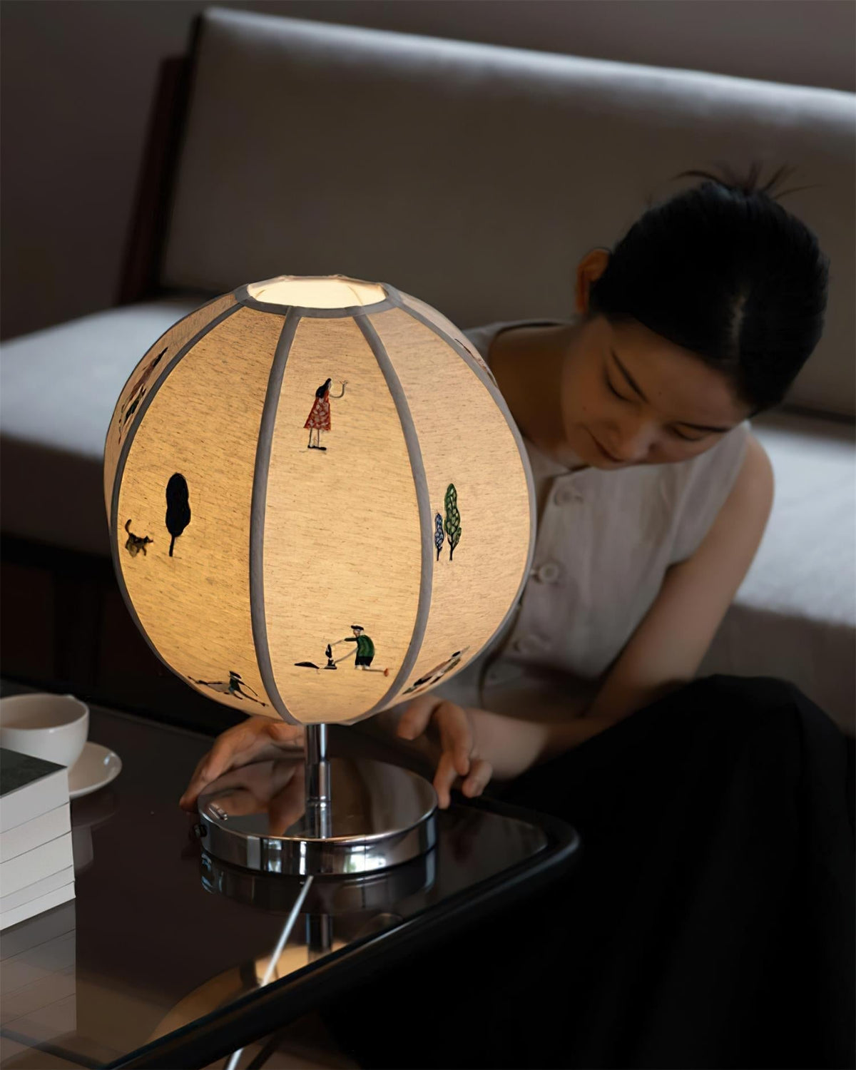 Calivelia lampă de masă