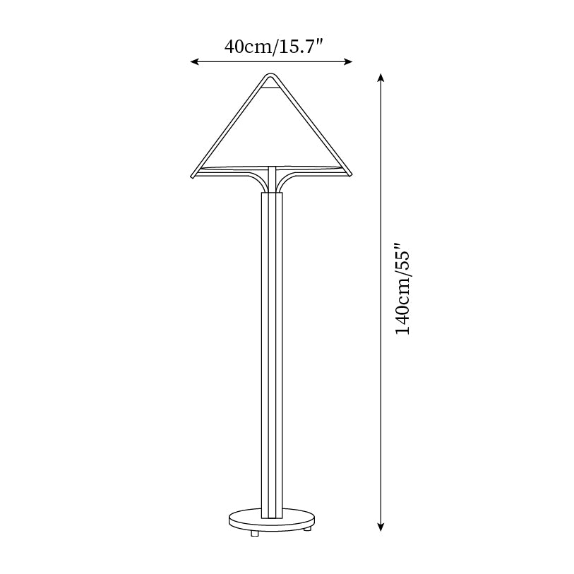 Tent lampadar