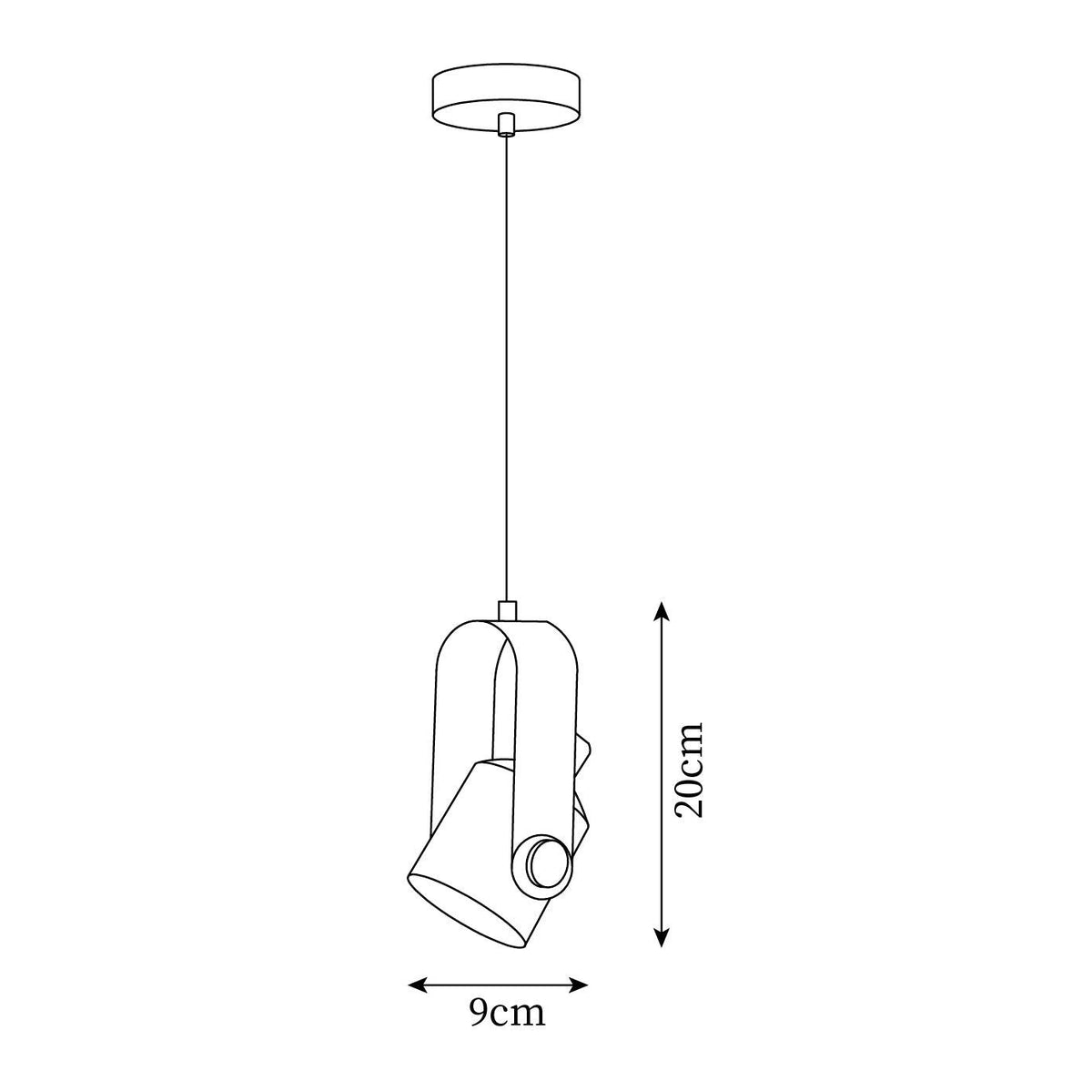 Sling lampă suspendată
