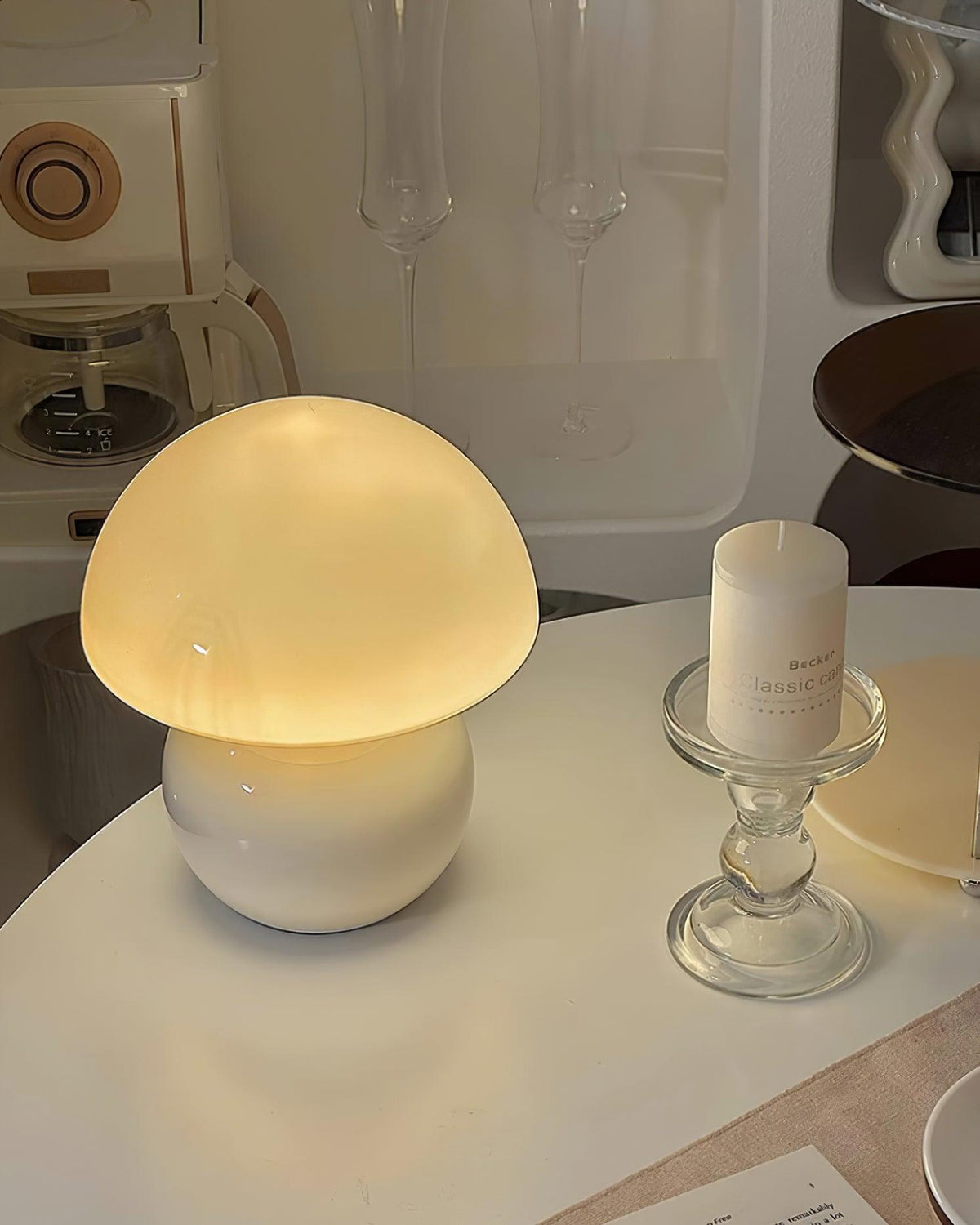 Mirorette lampă de masă