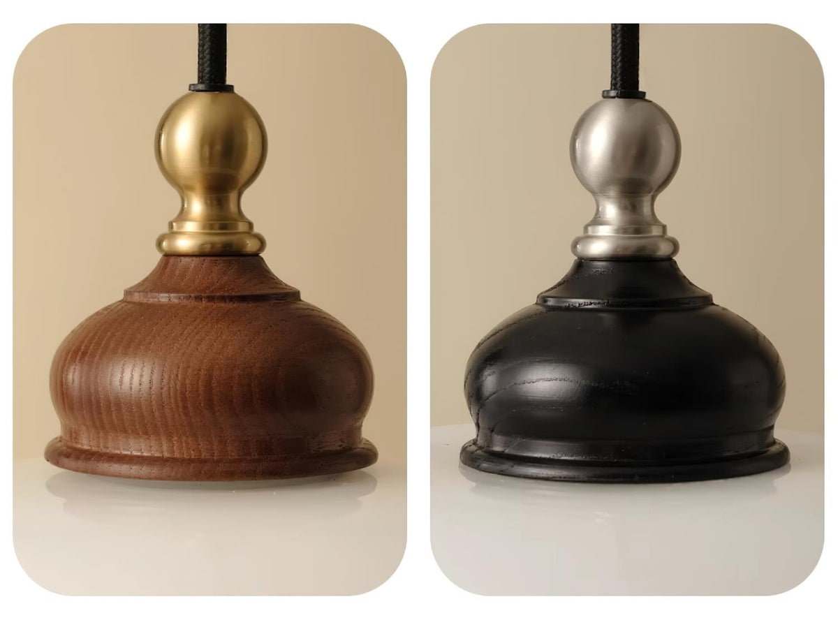Belvia lampă suspendată din sticlă, vintage, florală