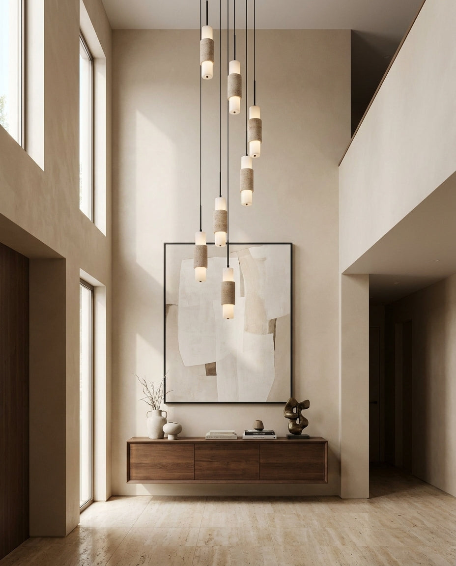 Yarrowcombe Candelabru din travertin
