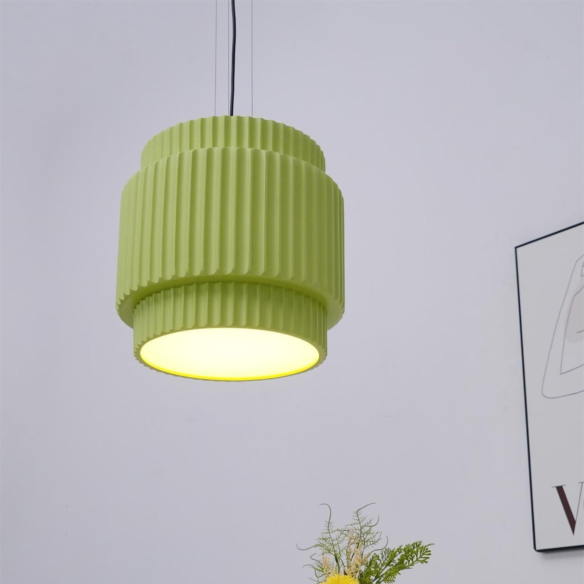 Terioriella lampă suspendată, striată