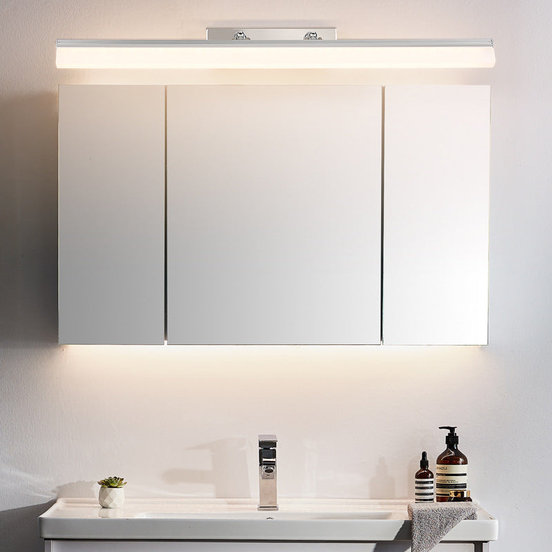 Arisha aplică de perete modernă Rectangulară, Argintiu/negru
