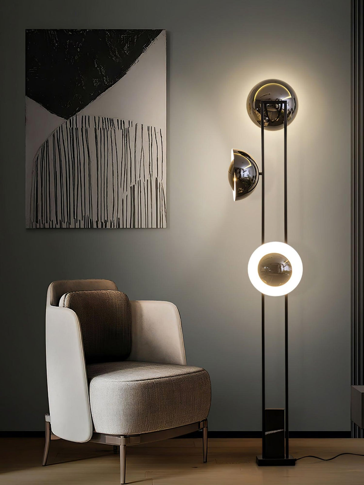 Alio lampadar modern din marmură
