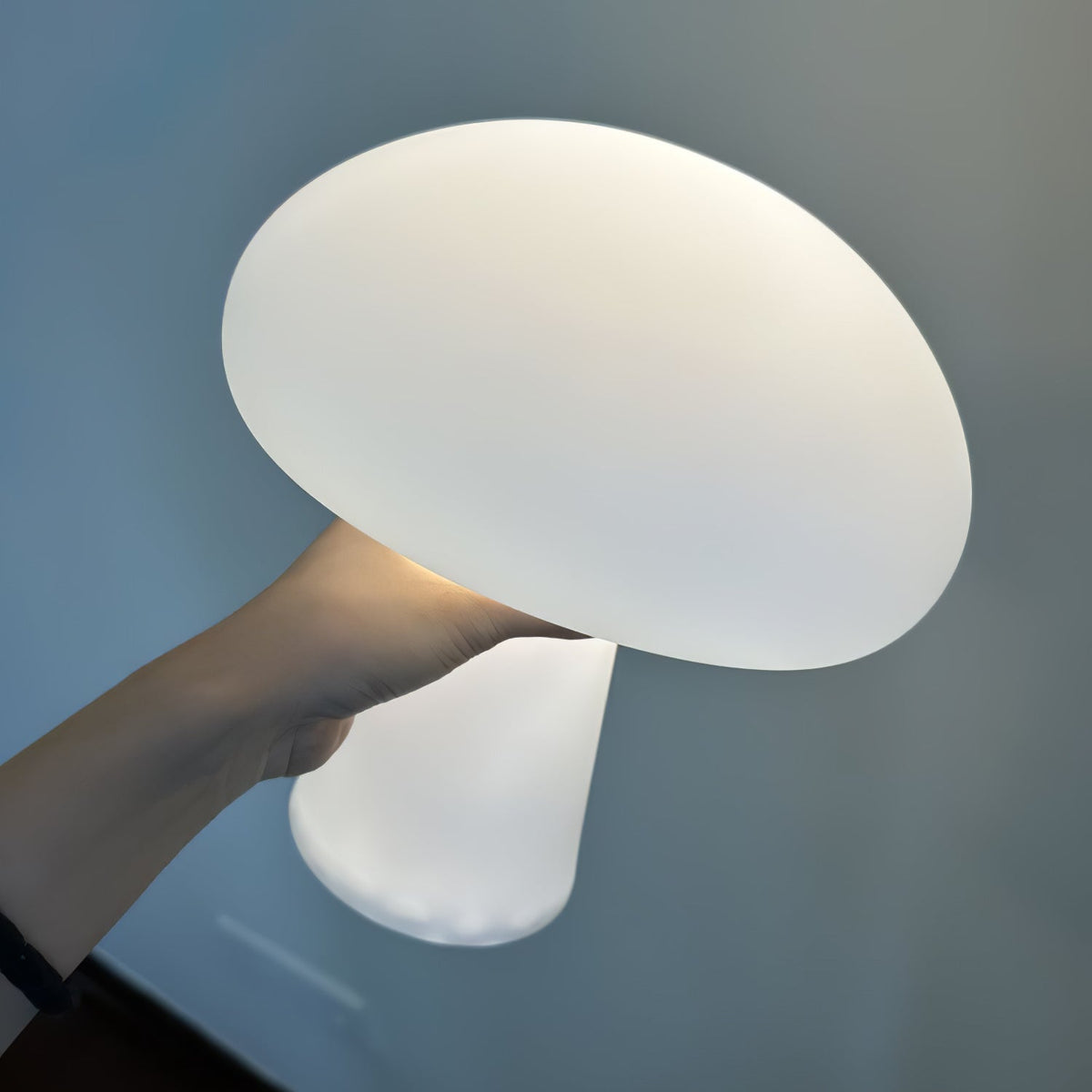 Ombra lampă de masă din sticlă, jucăușă