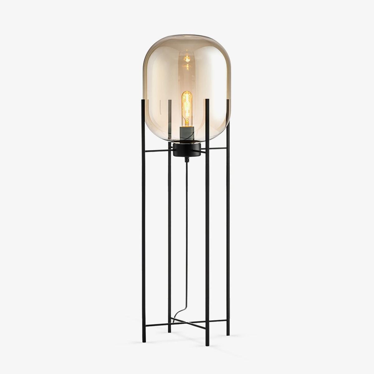 Liorivelia lampadar din sticlă, industrial