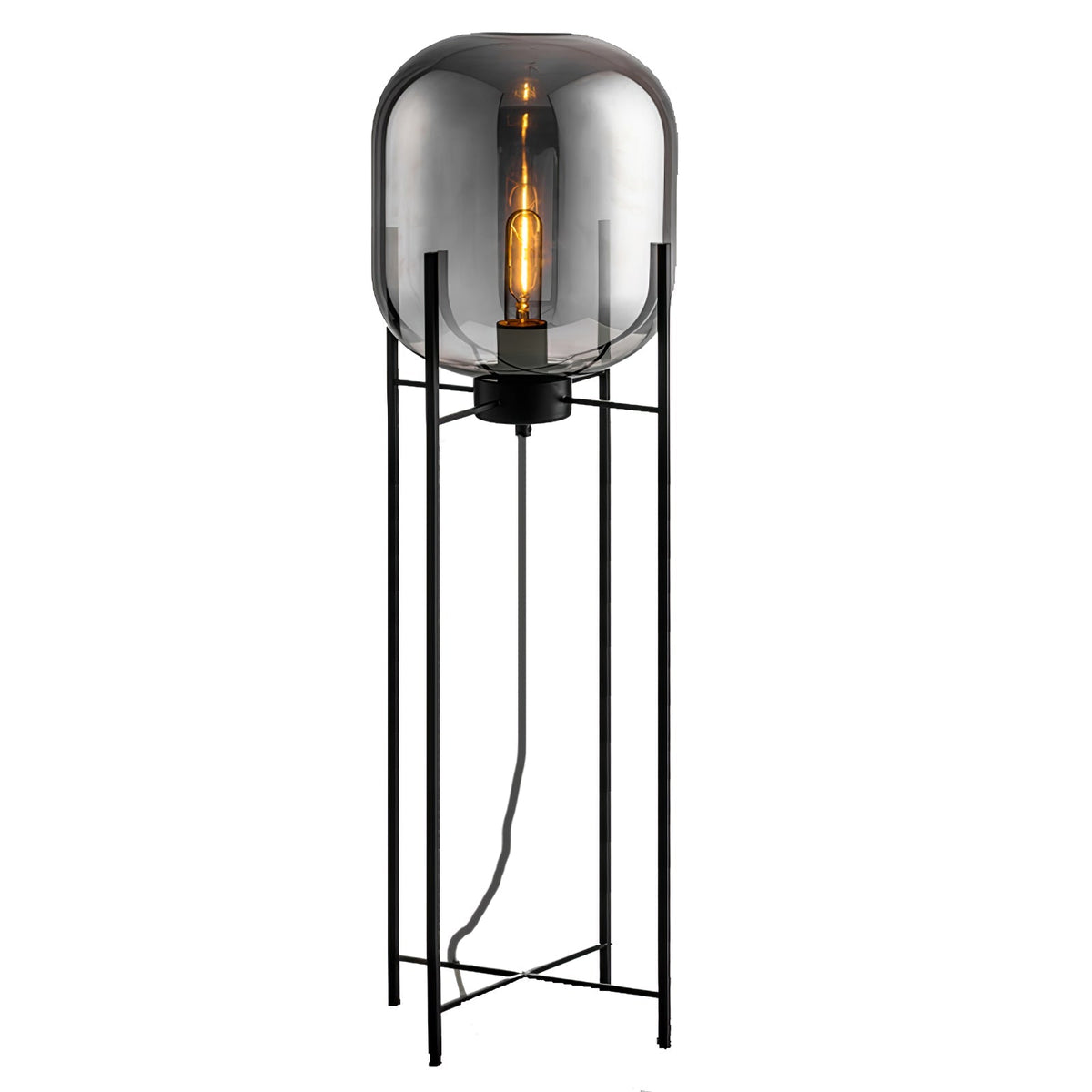 Liorivelia lampadar din sticlă, industrial