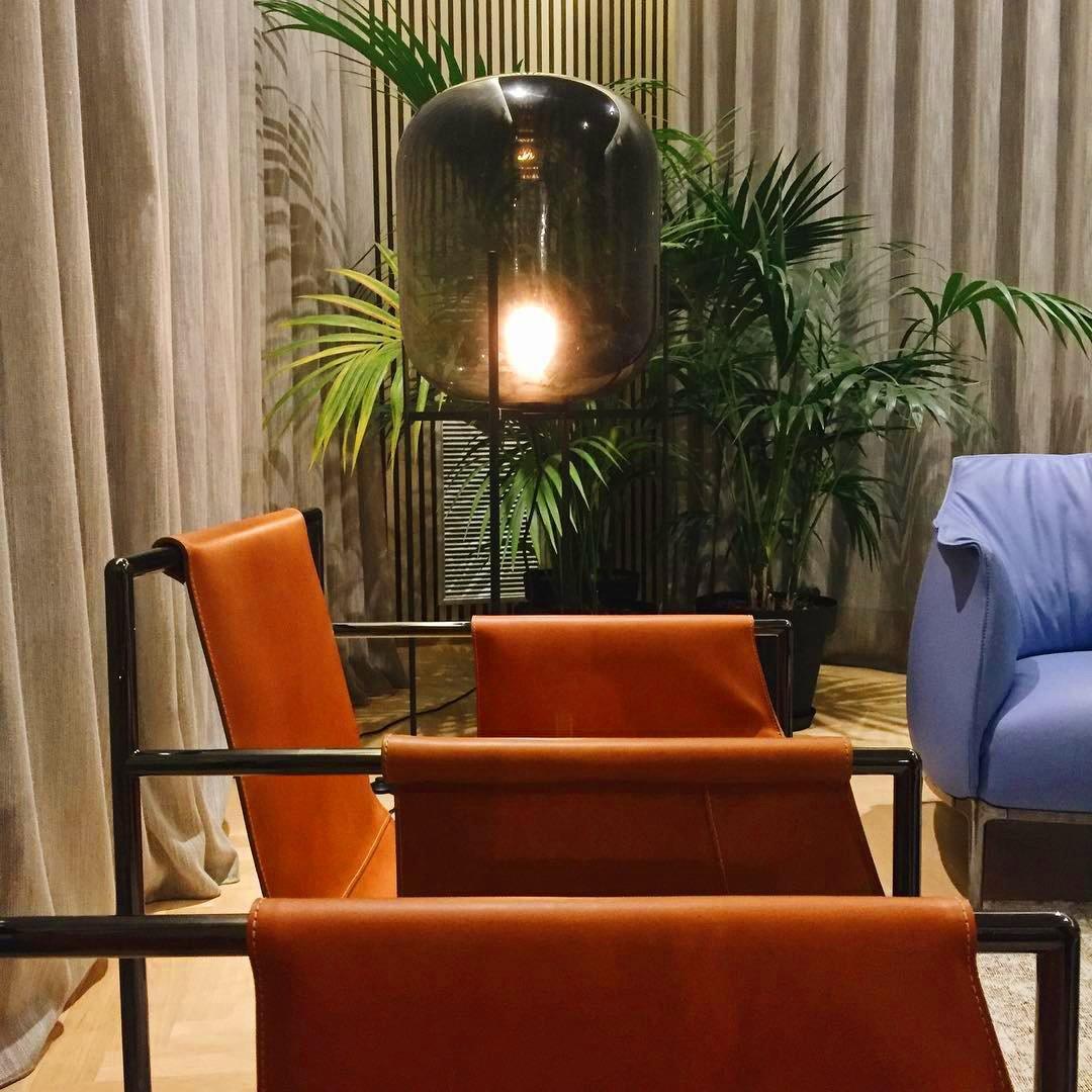 Liorivelia lampadar din sticlă, industrial