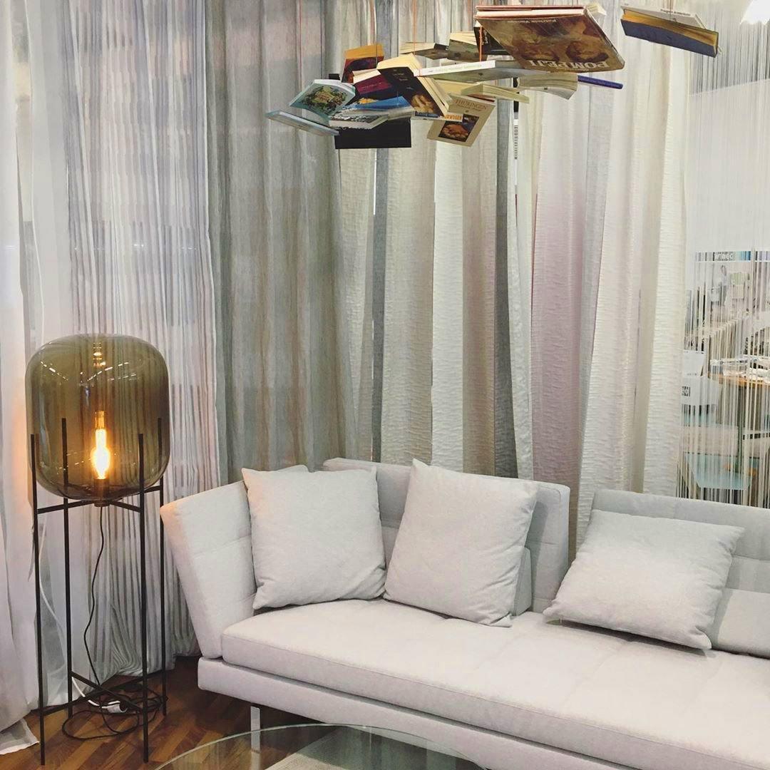 Liorivelia lampadar din sticlă, industrial